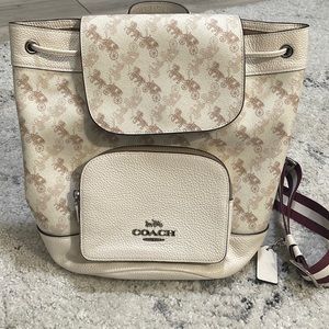 Coach Jes bag white chariot design